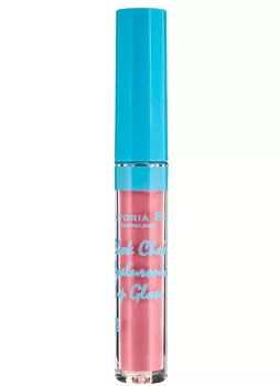 Блеск для губ гиалуроновый Розовый нюд VICTORIA SHU