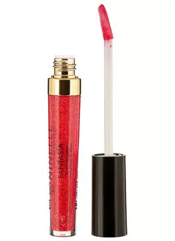 Блеск для губ с эффектом 3D объема Красный с шиммером NINELLE