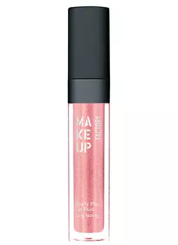 Блеск-флюид с эффектом металлик Бежевая роза MAKE UP FACTORY