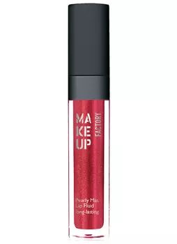 Блеск-флюид с эффектом металлик Комфортный красный MAKE UP FACTORY