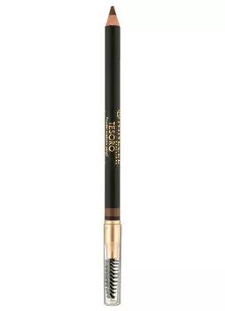 Карандаш для бровей пудровый Коричневый NINELLE