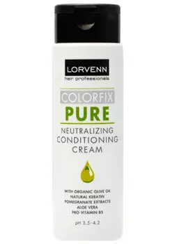 Кондиционер нейтрализующий после окрашивания волос LORVENN