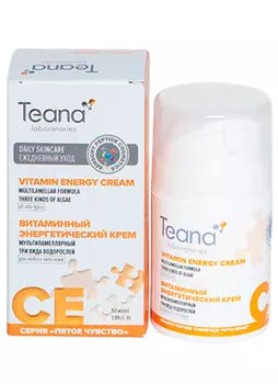 Крем для лица энергетический TEANA