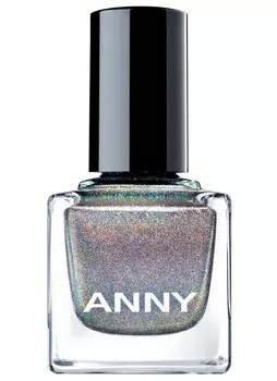 Лак для ногтей Голографик темно-серый ANNY