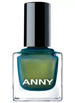 Лак для ногтей Голографик золото с зеленью ANNY