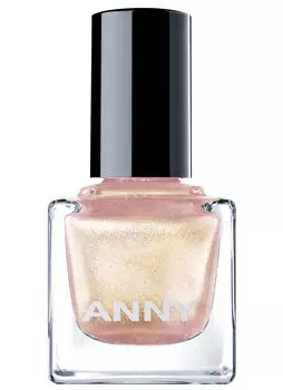 Лак для ногтей Розовый с золотом ANNY