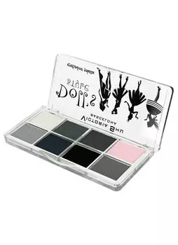 Палетка теней для век Серо-синий VICTORIA SHU