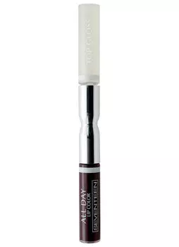 Помада-блеск для губ жидкая Очень темный красный SEVENTEEN