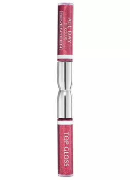 Помада-блеск для губ жидкая Терракот с блестками SEVENTEEN