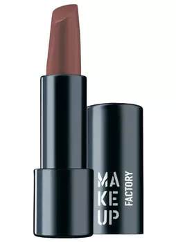 Помада для губ полуматовая Пыльный нюд MAKE UP FACTORY