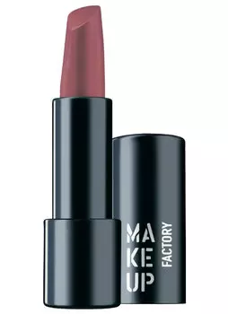 Помада для губ полуматовая Розовые румяна MAKE UP FACTORY