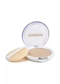 Пудра полупрозрачная с алоэ вера и защитным фактором SPF15 Карамель SEVENTEEN