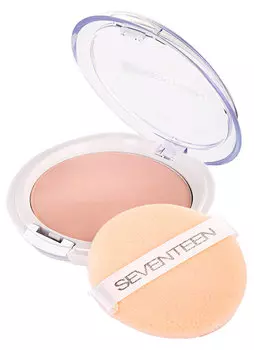 Пудра полупрозрачная с алоэ вера и защитным фактором SPF15 Мёд SEVENTEEN