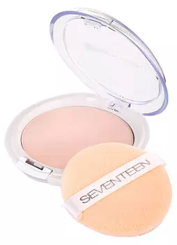 Пудра полупрозрачная с алоэ вера и защитным фактором SPF15 Светло-бежевый SEVENTEEN