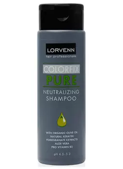 Шампунь нейтрализующий после окрашивания волос LORVENN