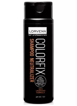 Шампунь после окрашивания волос нейтрализующий LORVENN