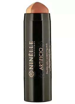 Стик для скульптурирования двухцветный Ванильный+теплый коричневый NINELLE