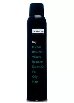 Сухой шампунь для жирных волос LORVENN