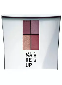 Тени для век Оттенки бургунди MAKE UP FACTORY