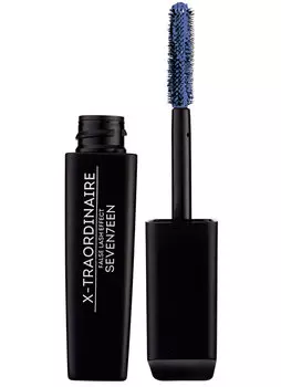 Тушь для ресниц удлиняющая, объемная, подкручивающая Синий SEVENTEEN
