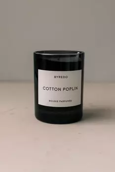 Ароматическая свеча BYREDO Cotton Poplin Fragranced Candle 240g