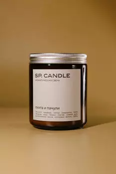 Ароматическая свеча Пихта и пачули SP. CANDLE 220г