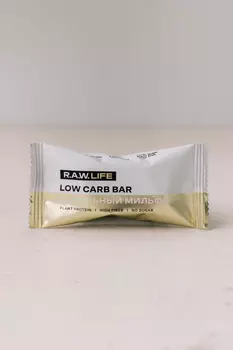 Батончик ореховый R.A.W. Life Low Carb Bar "Ванильный мильфей" 35g