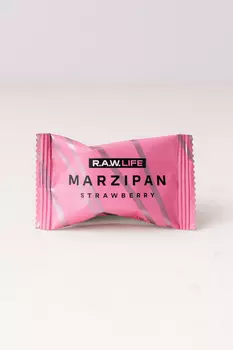 Батончик ореховый R.A.W. Life Marzipan Classic "Земляничный марципан" 19g