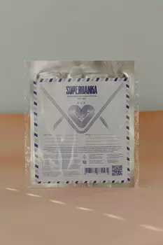 Биоцеллюлозная маска для лица SUPERBANKA Love Letter