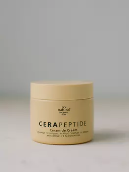 BU// Разглаживающий крем на основе керамидов и комплекса пептидов So Natural Cera Peptide Cream 70ml