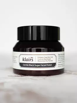 BU// Сахарный скраб для лица KLAIRS Gentle Black Sugar Facial Polish 110g
