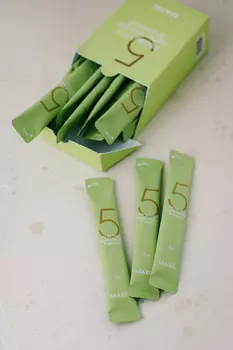 BU// Шампунь с яблочным уксусом для здоровья кожи головы MASIL 5 Probiotics Apple Vinegar Shampoo 8ml x 20шт