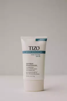 BU// Солнцезащитный крем для лица и тела TiZO Sheer Botanicals SPF 45 Non-Tinted 113g