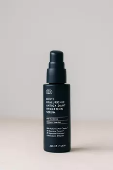 BU// Сыворотка на основе гиалуроновой кислоты, антиоксидантов и восстанавливающих компонентов ALLIES OF SKIN Multi Hyaluronic Antioxidant Hydration Serum 30 ml