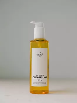 BU// Увлажняющее гидрофильное масло So Natural Ampoule In Cleansing Oil 200ml