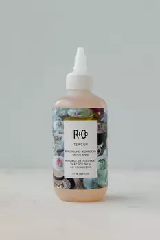 ЧАШКА ЧАЯ детокс-кондиционер с экстрактом листьев персика и чайного гриба R+Co TEACUP Peacholine + Kombucha Detox Rinse 177ml