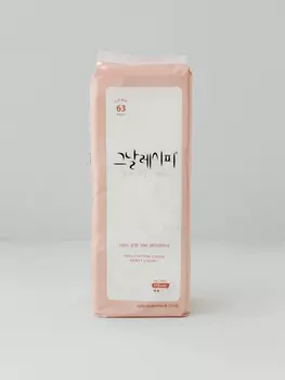 Ежедневные прокладки из натурального хлопка [Длинные] 63 шт D.RECIPE Real Cotton Cover Panty Liners [Long] 63P