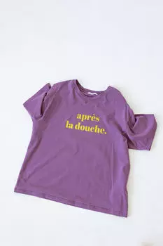 Футболка овер aprs la douche