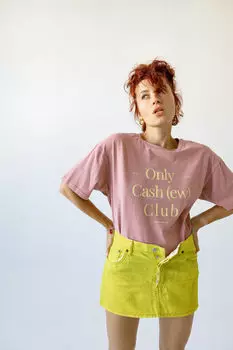 Футболка овер «Cash(ew)»