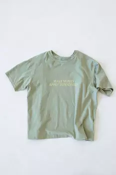 Футболка овер «Make money»