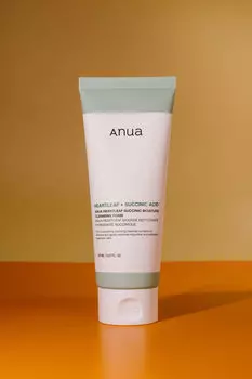 Гель - пенка для умывания Anua Heartleaf Succinic Moisture Cleansing Foam 150ml