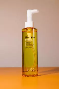 Гидрофильное масло с витамином С UIQ Biome Vita C Brightening Cleansing Oil 200ml