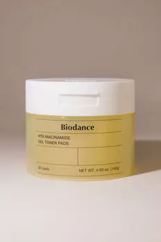 Гидрогелевые тонер-пэды для лица с ниацинамидом Biodance Vita Niacinamide Gel Toner Pad 140g (60 шт)