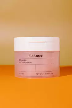 Гидрогелевые тонер-пэды с коллагеном для лица Biodance Collagen Gel Toner Pad 140g (60 шт)