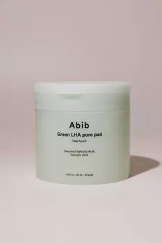 Кислотные пилинг-пэды для отшелушивания Abib Green LHA Pore Pad (60шт) 210ml