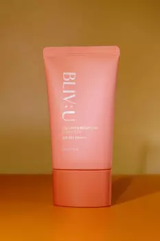 Коллагеновый солнцезащитный крем с пептидами BLIV:U Collagen Bouncing Sunscreen SPF50+PA++++ 50ml