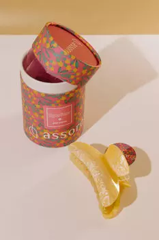 Краб для волос - Крем-брюле Assoro