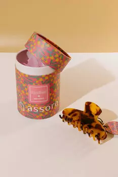 Краб для волос - Леопардовый Assoro