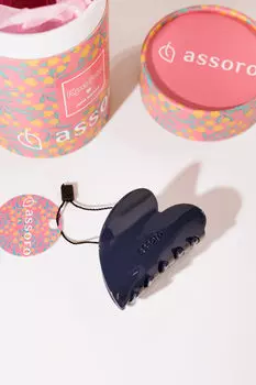 Краб для волос - Морской индиго Assoro