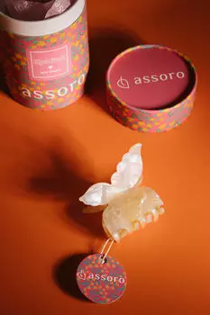 Краб для волос - Перламутровая бабочка Assoro